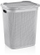 Shportë rrobash Üçsan Plastik Knit, 50L, me kapak, Ice Grey