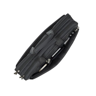 Çantë dore për laptop RivaCase 8257, 17.3", e zezë