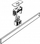 Kapak shkalle për kullim Viega Steprose SR1 Advantix 4965.60, 200 mm, çelik inox, mat