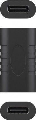 Adapter USB CoreParts MBXUSBC-AC0007, USB-C në USB-C, i zi