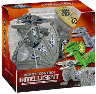 Lodër dinosauri me telekomandë Maksik Dinosaur Pterosaur, me drita, me tinguj, shumëngjyrëshe