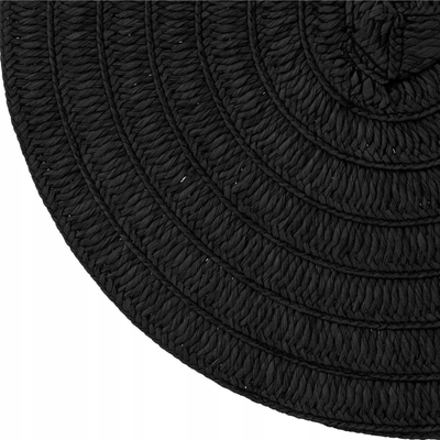 Nënpjatë Secret de Gourmet Olivia, rrethore 38cm, letër, e zezë