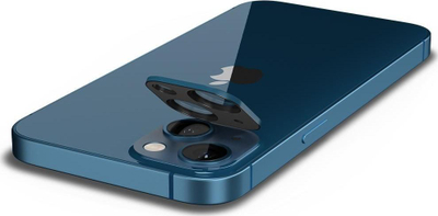 Mbrojtës kamere Spigen Glas.tR Optik, për iPhone 13 dhe 13 Mini, xham i fortë i temperuar, 2 copa, blu