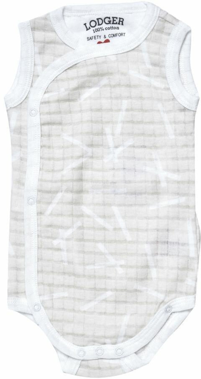 Bodi për foshnje Lodger Romper Sprinkle RF 069, pambuk, 62 cm, e kremtë