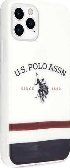Mbrojtëse U.S. Polo ASSN për iPhone 11 Pro Max, e bardhë