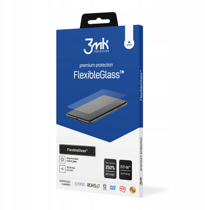 Xham mbrojtës 3MK FlexibleGlass për Apple iPhone 16 Pro Max, hibrid, transparent