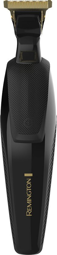 Trimer flokësh Remington T-series MB7000, me bateri të rikarikueshme, teh T për punë të imët, i zi