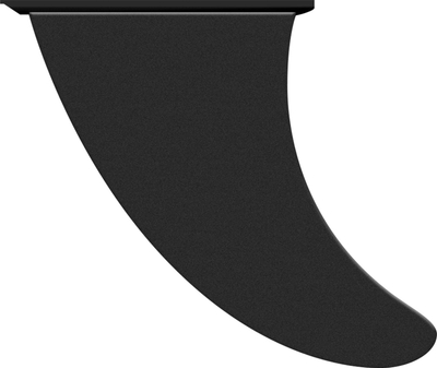 Fin qendrore Petwa REBEL ACTIVE RBA4500 RBA4501, najlon, sistem slide in, e zezë