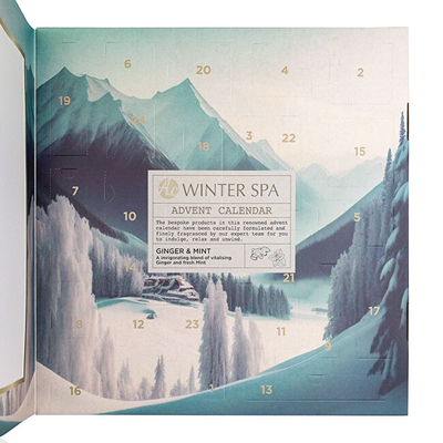 Kalendar advent Accentra Winter Spa, 24 copë