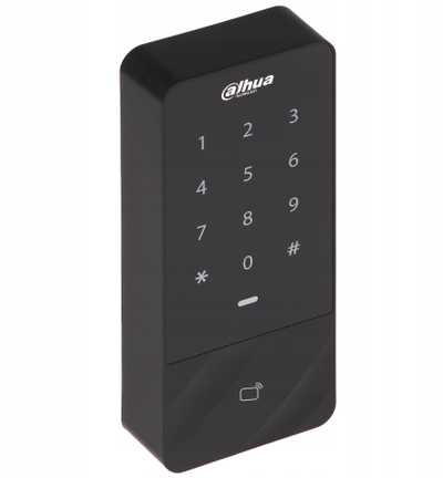 Lexues RFID me tastierë Dahua ASI1201E D V1, IP66, kontroll hyrjesh i zgjuar, gri