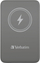 Power bank Verbatim Charge n Go, 10000mAh, wireless magnetik 15W, gri