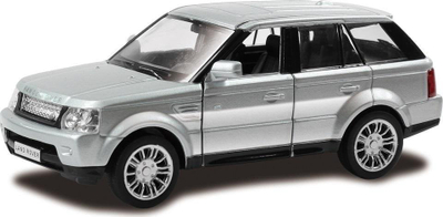 Maket makine Daffi Land Rover Range Rover Sport, metalik, argjend