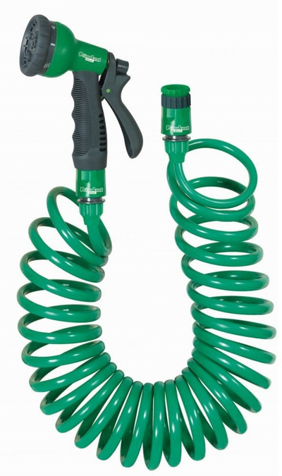 Zorrë kopshti Ribiland Spiral Acquapro PRA/TS.1360, 15 m, jeshile