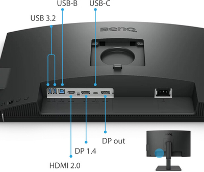 Monitor BenQ PD2506Q - LED, 25", QHD, i zi