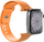 Rrip për orë inteligjente Puro ICON Silicone Band, për Apple Watch 38/40/41mm, silikon, portokalli apricot