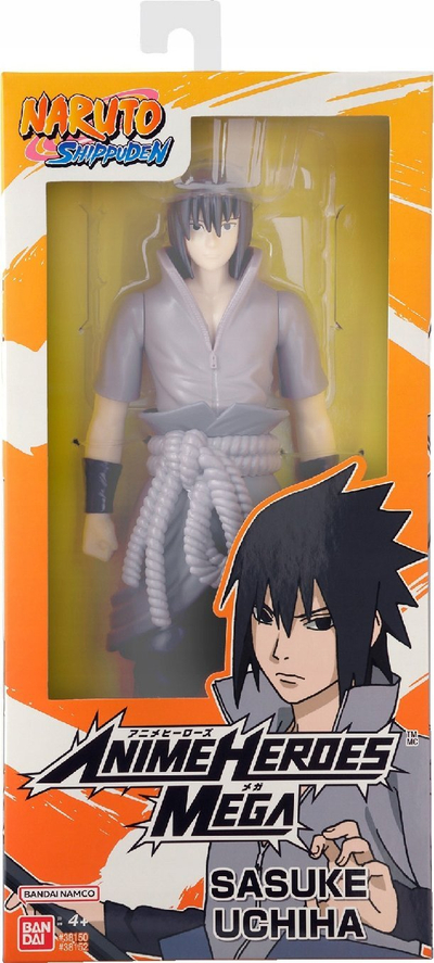 Фигурa акционо Bandai Anime Heroes Naruto Shippuden Sasuke Uchiha, 30cm, артикулирана