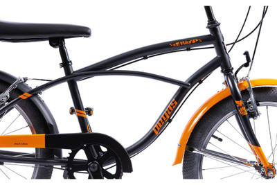 Bicikletë Oras Pegas Strada Mini 7s, 20", kornizë çeliku, e zezë