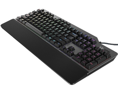 Гејминг тастатура Lenovo Legion K500, механичка Red Switch, RGB, црна