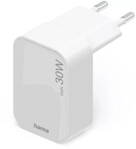 Karikues Hama, GaN, 1x USB-C, i palosshëm, PD, 30W, i bardhë