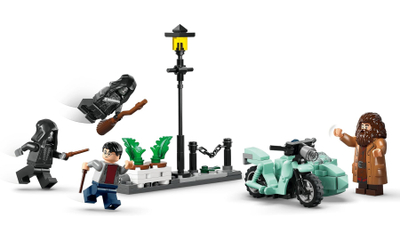 Set lodër LEGO Harry Potter 76459 Hagrid and Harrys Privet Drive Escape, 172 pjesë, 8+ vjeç, shumëngjyrësh