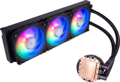 Ftohës uji për CPU Cooler Master MasterLiquid PL3 MLY-D36M-A23PZ, 360mm, ARGB, i zi