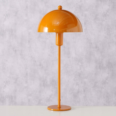Lampë tavoline Retro Mushroom, E14, 50W, portokalli