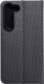Këllëf telefoni Vennus Book Carbon për Samsung Galaxy S23, me magnet, me mbajtëse, i zi
