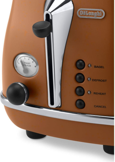 Toaster De’Longhi Icona Vintage CTOV 2103.GR, 2 feta, kontroll elektronik, jeshil