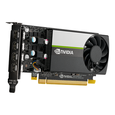 Kartelë grafike PNY Quadro T1000, 4GB GDDR6, profesionale, e zezë