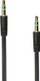 Kabllo audio AUX Box, 3.5mm stereo, 1m, i zi
