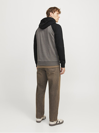 Duks për meshkuj Jack&Jones JJRICKY, i zi/ i hirtë