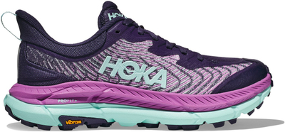 Atlete vrapimi për femra Hoka Mafate Speed 4, textile sintetike, trail running, lejla