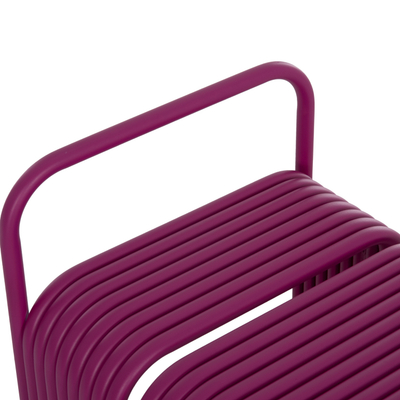 Stol alumini HomeMarkt INTREPID HM6326.05, 40x38x55 cm, vjollcë