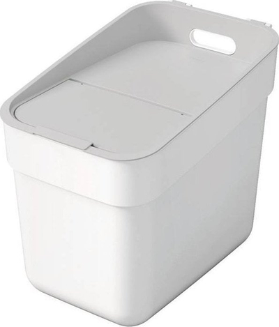 Кошница за отпадоци Curver Ready To Collect, 20L, рециклирана пластика, бела