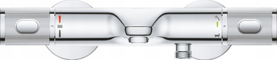 Rubinet termostatik për banjo Grohe Precision Feel 34788000, mur, për vaskë edhe dush, krom