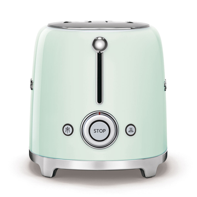 Thekëse buke SMEG 50's Style TSF01PGEU, 950 W, 2 copë, e gjelbër pastel