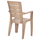 Karrige Derya polipropileni 56,5x55x87Hcm (HM6144.04)