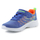 Atlete për kalamaj Skechers Microspec Texlor Jr 403770L, blu me portokalli