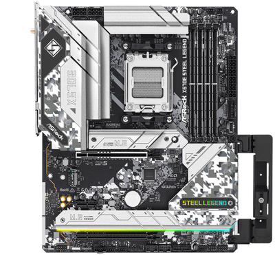 Pllakë mëme ASRock X670E Steel Legend, AM5, DDR5, ATX