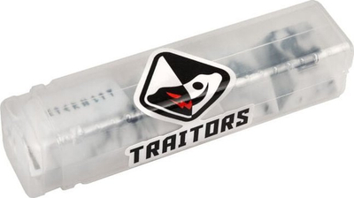 Set taste tastiere Traitors ETERNITY Add-on, 6 taste PBT, efekt mermeri, të bardha