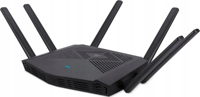 Гејминг рутер Acer Predator Connect W6x, WiFi 6, 6000 Mbit/s, црн