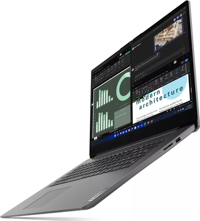 Laptop Lenovo V17 G4 IRU, 17.3", Intel Core i5 1335U, 8 GB RAM, 512 GB SSD, i hirtë