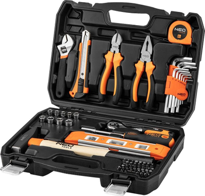 Set veglash Neo 10-200, 60 pjesë, për punë dore