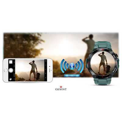 Smartwatch Giewont GW460-2, GPS, sportiv, jeshil