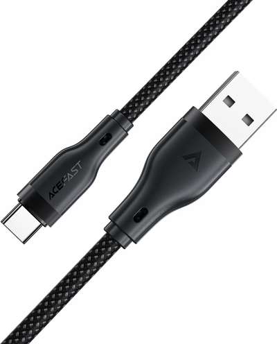 Kabllo USB Acefast C8-04, USB A me USB C, 3A, 1.2m, i zi