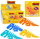 Lodër antistres dinosaur 3D puzzle fleksibël, plastikë, ngjyra të përziera