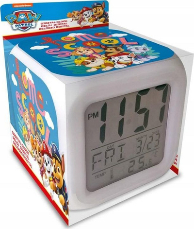 Orë me alarm Nickelodeon PSI PATROL, shumëngjyrëshe