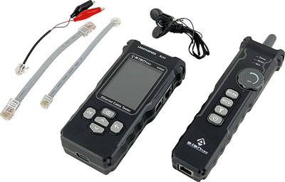 Тестер за мрежа Alantec NI058, екран 2.8\", PoE и PING, црн