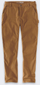 Pantallona pune Carhartt The Essential Canvas Utility për goca, masë 18 Regular, kafe