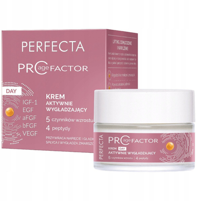Krem fytyre Perfecta Pro Age Factor Active Smoothing, krem dite, 50ml